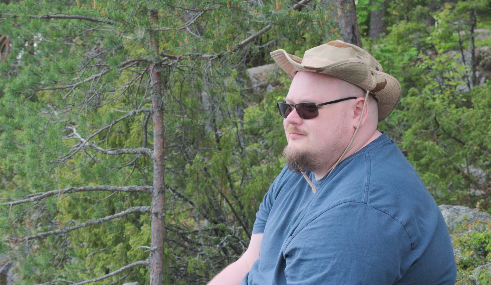 Kuvassa kolumnisti Juha-Matti Kinnunen