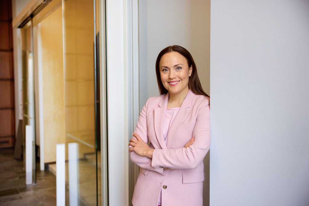 Kuvassa Karoliina Partanen